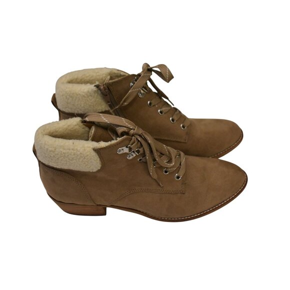 New Women's DV8 Dolce Vita Suede Fleece Lined Ankle Boots Size 8.5 - Picture 3 of 10